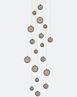 Planet Square Chandelier