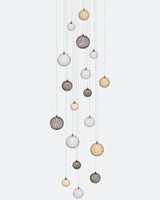Planet Square Chandelier