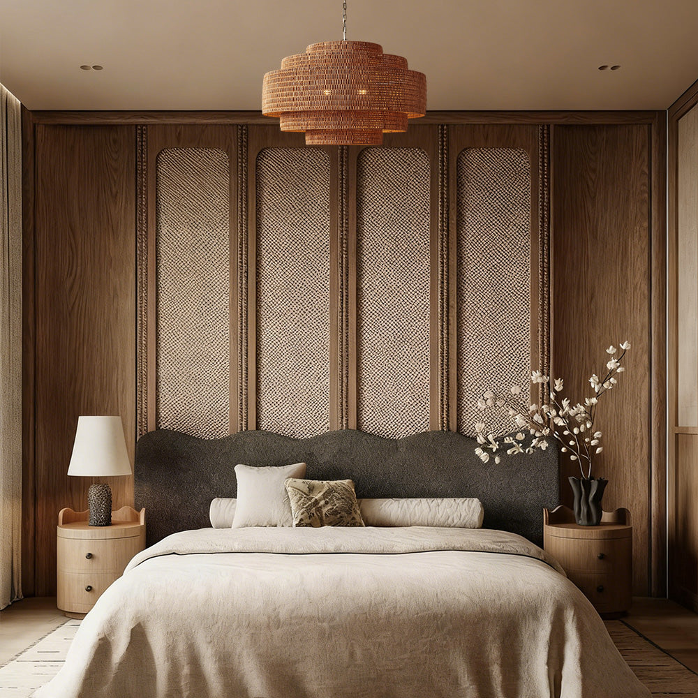 Paloma rattan Chandelier