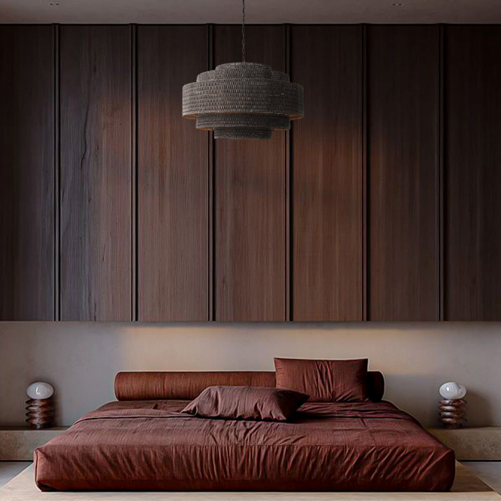 Paloma rattan Chandelier