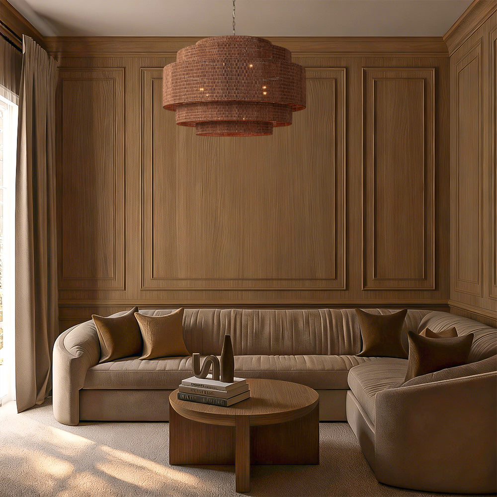 Paloma rattan Chandelier