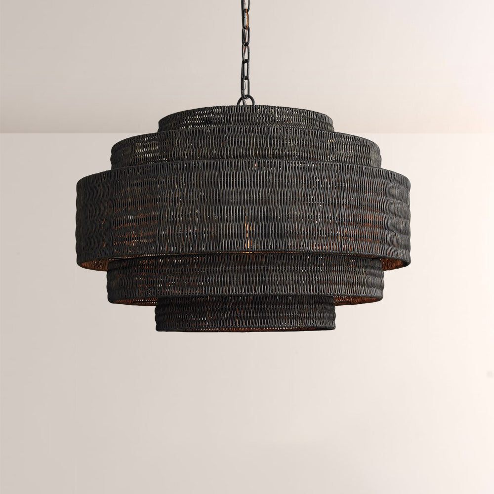 Paloma rattan Chandelier