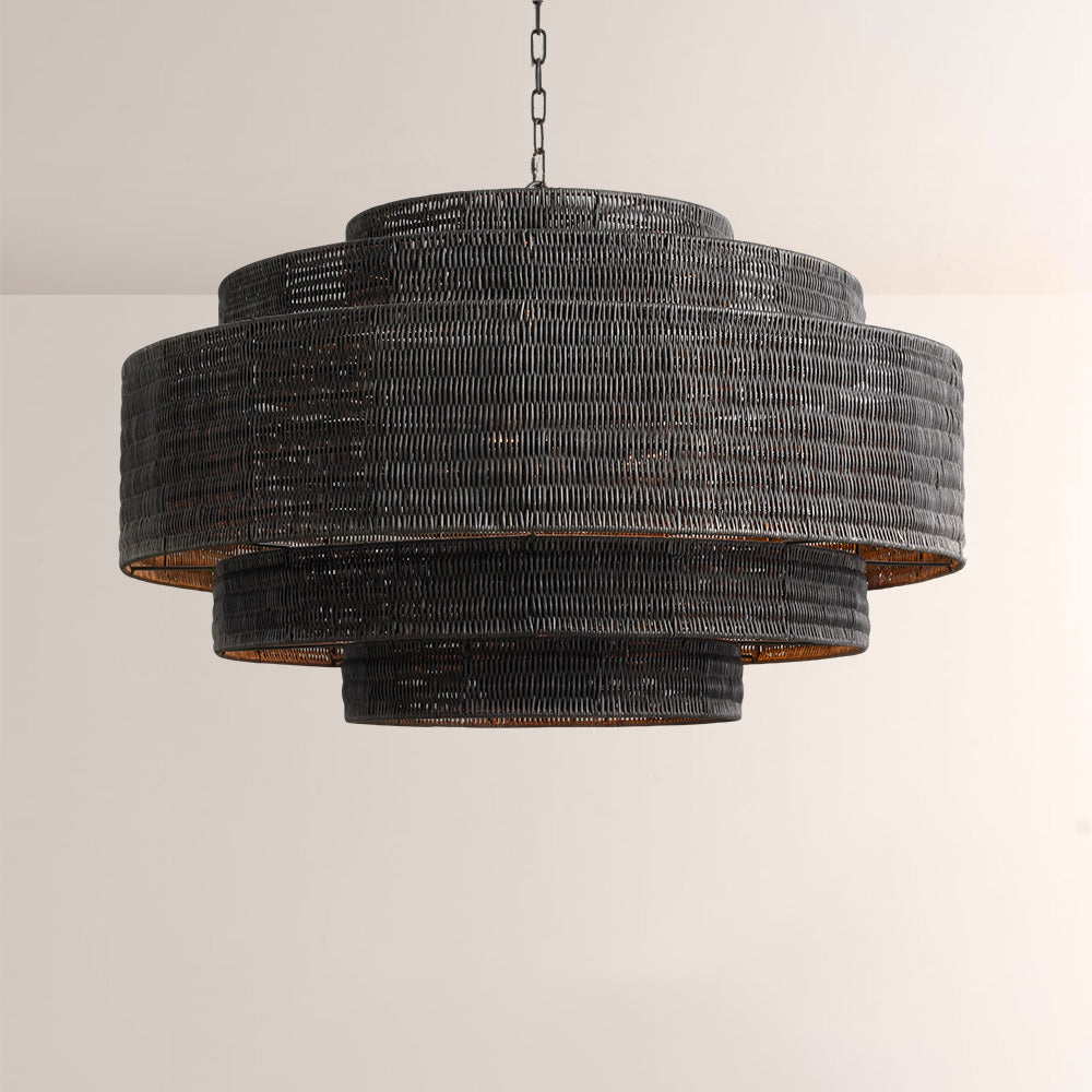 Paloma rattan Chandelier