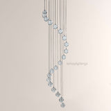 Pearl Ball Ceiling Chandelier 14 20 Light