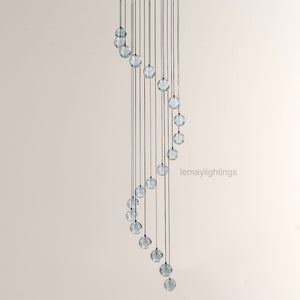 Pearl Ball Ceiling Chandelier 14 20 Light