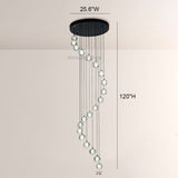 Pearl Ball Ceiling Chandelier 14 20 Light