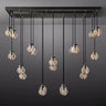 Pearl Rectangle Chandelier 54"