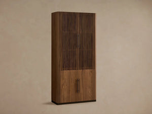 Piermont Modular Reeded Cabinet for Media Storage