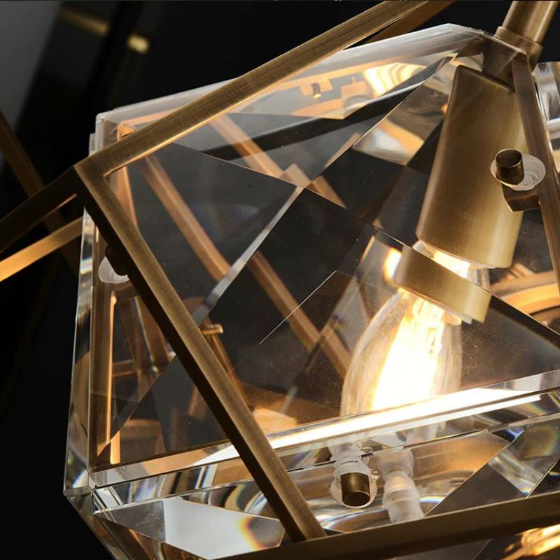 Postmodern Minimalist Creative Crystal Pendant Light