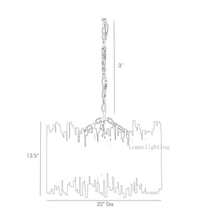 Prestige American Retro Pendant