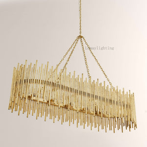 Prestige American Retro Style Oval Chandelier