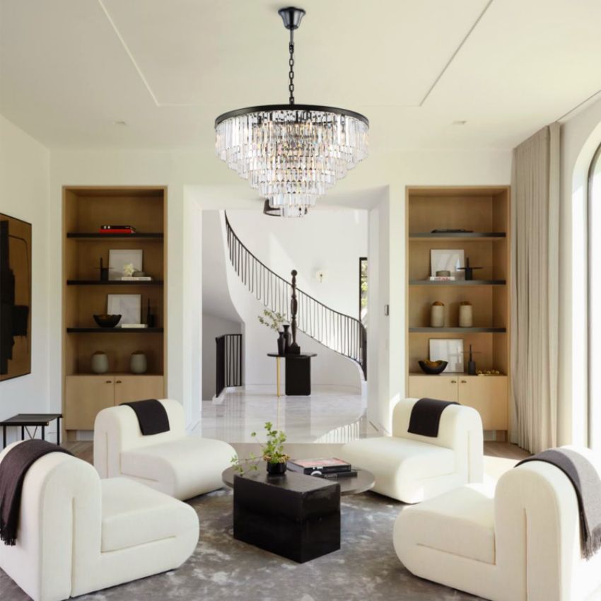 Ryan Multi-Tier Round Chandelier