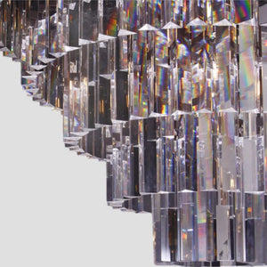 Ryan Spiral Tierd Crystal Chandelier