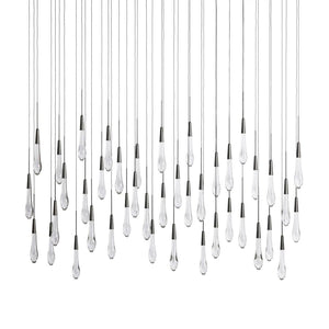 Raindrop Linear Chandelier