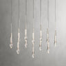 Raindrop Linear Chandelier