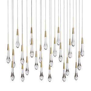 Raindrop Linear Chandelier