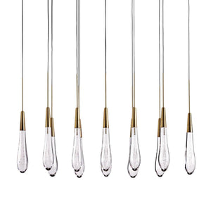Raindrop Linear Chandelier