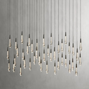 Raindrop Linear Chandelier