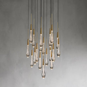 Raindrop Round Chandelier