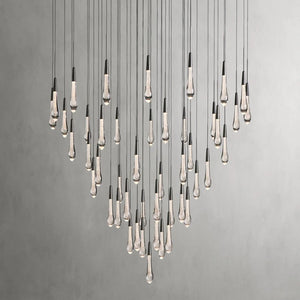 Raindrop Round Chandelier