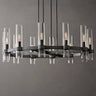 Ramelle Round Glass Chandelier 36"