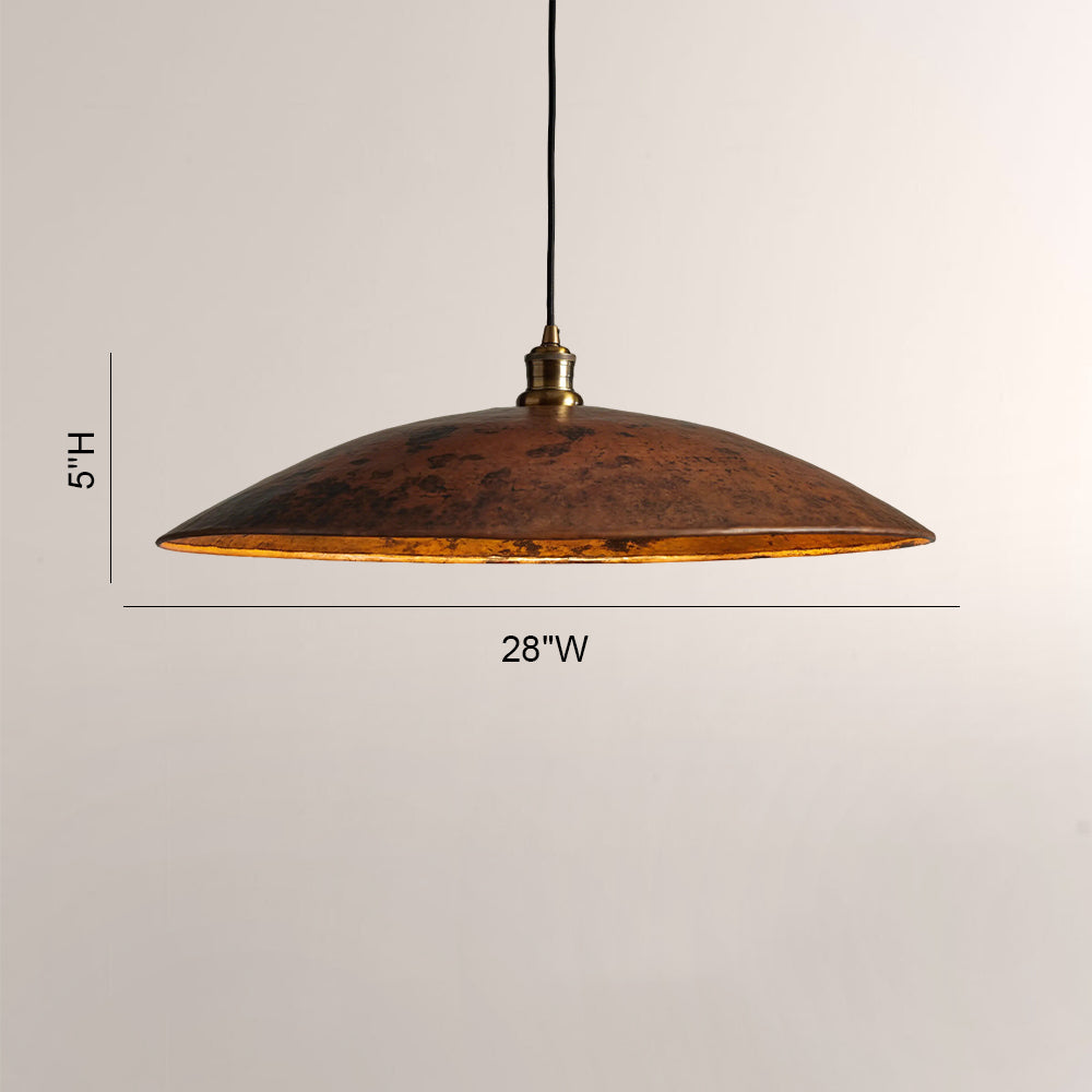 Reco Metal Fan Pendant