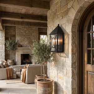 Ripon Samll Medium Large Outdoor Wall Sconce