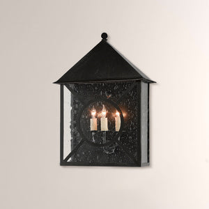 Ripon Samll Medium Large Outdoor Wall Sconce