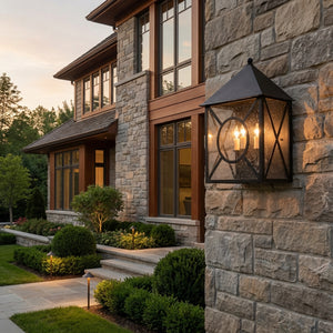 Ripon Samll Medium Large Outdoor Wall Sconce