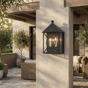 Ripon Samll Medium Large Outdoor Wall Sconce