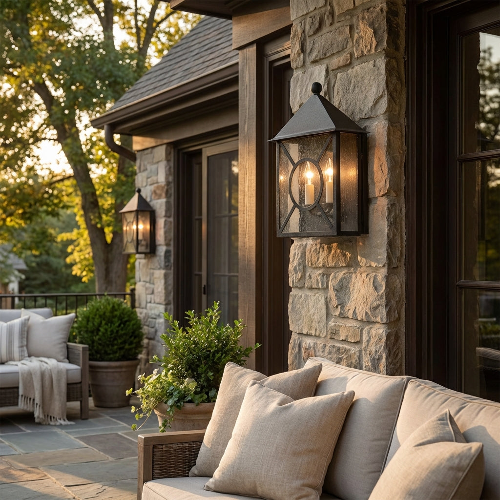 Ripon Samll Medium Large Outdoor Wall Sconce