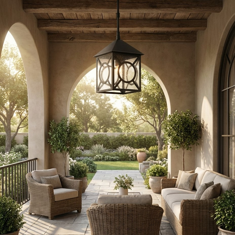 Ripon Small Large Outdoor Lantern Chandelier