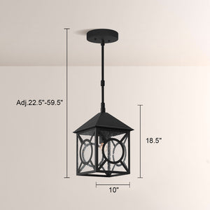 Ripon Small Large Outdoor Lantern Chandelier
