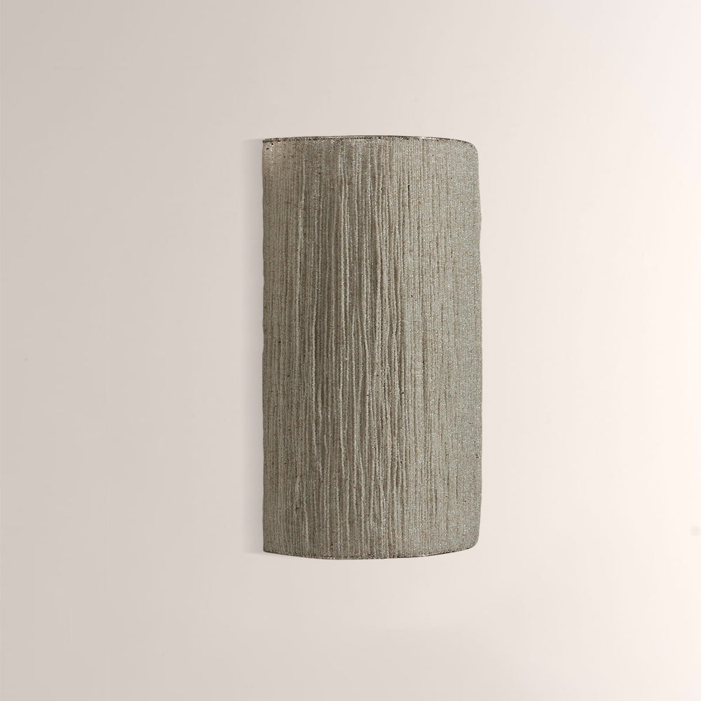 Romilly Jute Fringe Beaded Wall Sconce