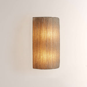Romilly Jute Fringe Beaded Wall Sconce