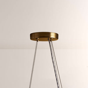 Romilly Jute Fringe Round Chandelier