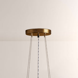 Romilly Jute Fringe Tiered Chandelier