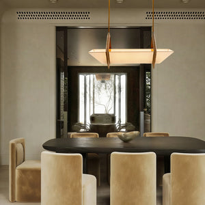 Saginaw Linen Chandelier