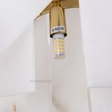 Sawyer Alabaster Rectangle Chandelier 40 54