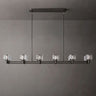 Sebendek Double Linear Chandelier 72"