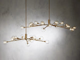 Sera Glass Globe Chandelier 36"47"59"