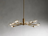 Sera Glass Globe Chandelier 36"47"59"