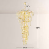 Shiro Noda Crystal Tree Branch Chandelier 95