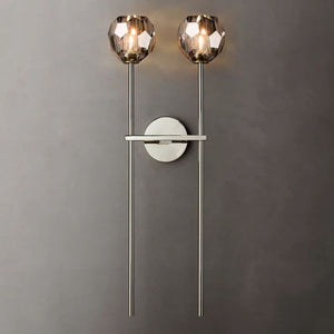 Sibole Glass Double Sconce