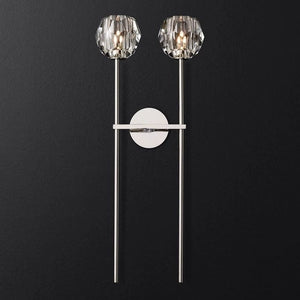 Sibole Glass Double Sconce