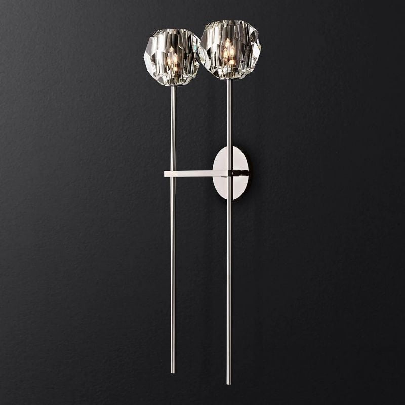 Sibole Glass Double Sconce