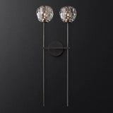 Sibole Glass Double Sconce