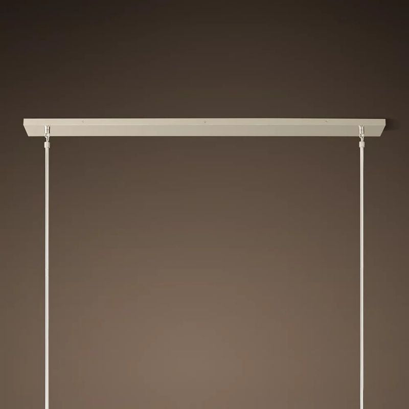 Sibole Glass Linear Chandelier 48"