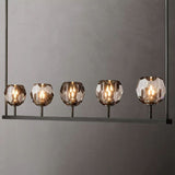 Sibole Glass Linear Chandelier 48"