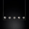 Sibole Glass Linear Chandelier 48"